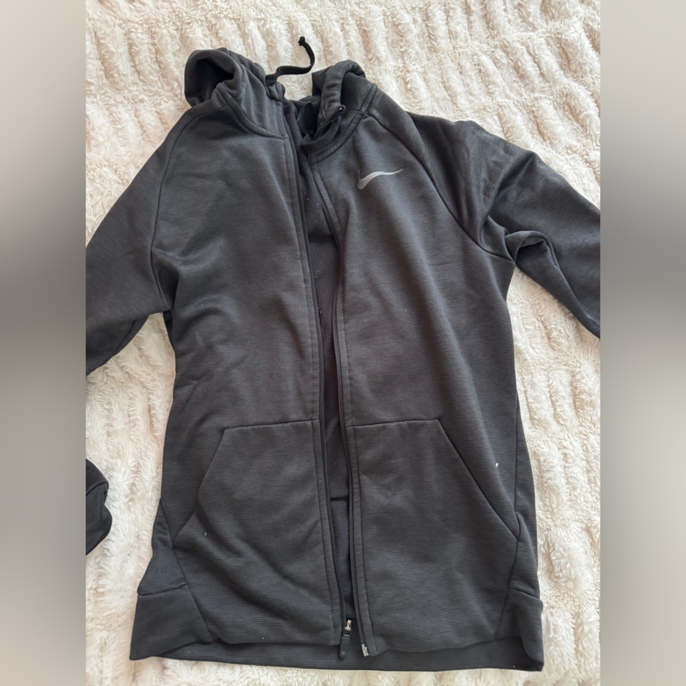 Nike Black Dri-FIT Hoodie Zip-Up